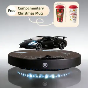 Floating Creative Car, Switchable Lights + 360° Rotation, Multi-Function Lighting Decor, Perfect Gift for Everyone