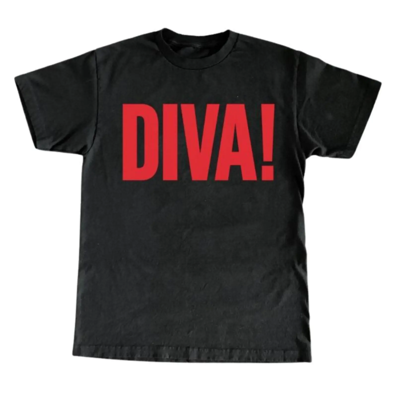 Unisex T Shirt - DIVA! Graphic Unisex Tshirt Streetwear Slogan Top, Funny Internet Trendy Shirt, Y2K Style Viral Tee, Vintage 90s Tee