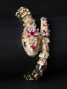 Snake Design Cuff Bangle, Fashionable Jewelry for Women for Party, Daily Clothing Decor, Trendy All-match & Exquisite Jewelry for Birthday Gift, Bangle Bracelet