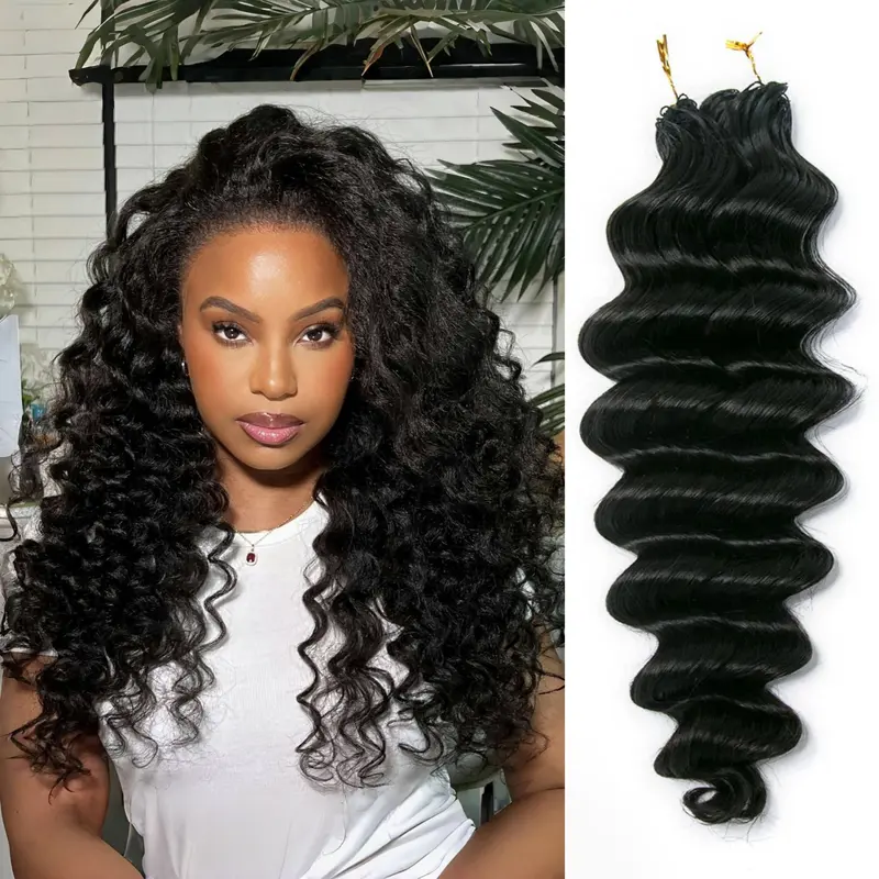 3 Bundles Black Spiral Hair Extensions with Gold Wrap - Women’s Hair Accessory Amazon.com : Kinky Curly Synthetic Hair Weave 3 Bundles 16  main image 4