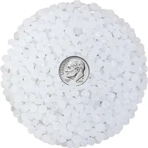 Plastic Pellets (1 LB) Weight for Crafts, Plush, Dolls, Toys, Weighted Blankets, Lap Pads, Beanies, Rock Tumbler, Machine Washable