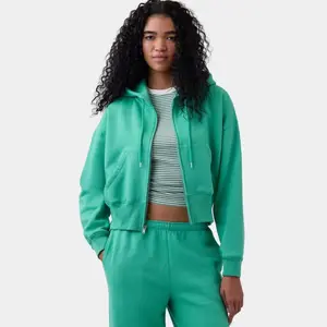 GAP VintageSoft Wedge Zip HoodieGAP VintageSoft Wedge Zip Hoodie