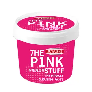 Stainless steel cleaning paste: multi-functional cleaner for pot bottoms, sinks, grills, and tiles to remove black stains.Stainless steel decontamination paste with antibacterial properties, deep decontamination, odor elimination and fresh scent, scale r