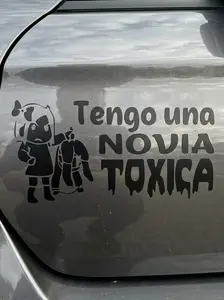 Tnengo novia Toxica Car Decals (8in)