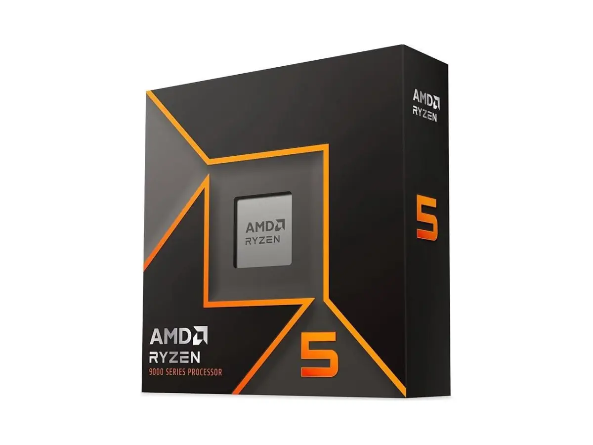 AMD Ryzen 5 9600X Granite Ridge Zen 5 6-Core 3.9 GHz Socket AM5 65W Radeon Graphics Processor