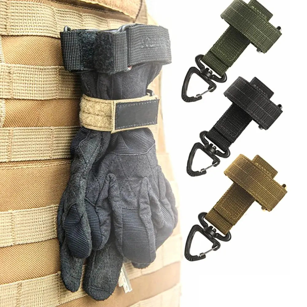 Multi-functional rope heavy duty carabiner clip with adjustable nylon hanging buckle, anti-loss climbing safety clip, suitable for outdoor activities; a versatile and durable tool, Carabiner Hooks