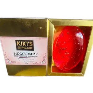 Brightening body soap for anti aging hyper pigmentation  dark spot and pimples