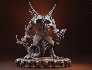Unpainted Diablo Figure 1 (6”)