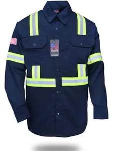 NEXTECH High Visibility Safety Shirt - Full Sleeve