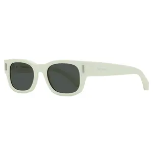 Ferragamo Rectangular Rivet Sunglasses SF2064SE 103 Ivory 51mm