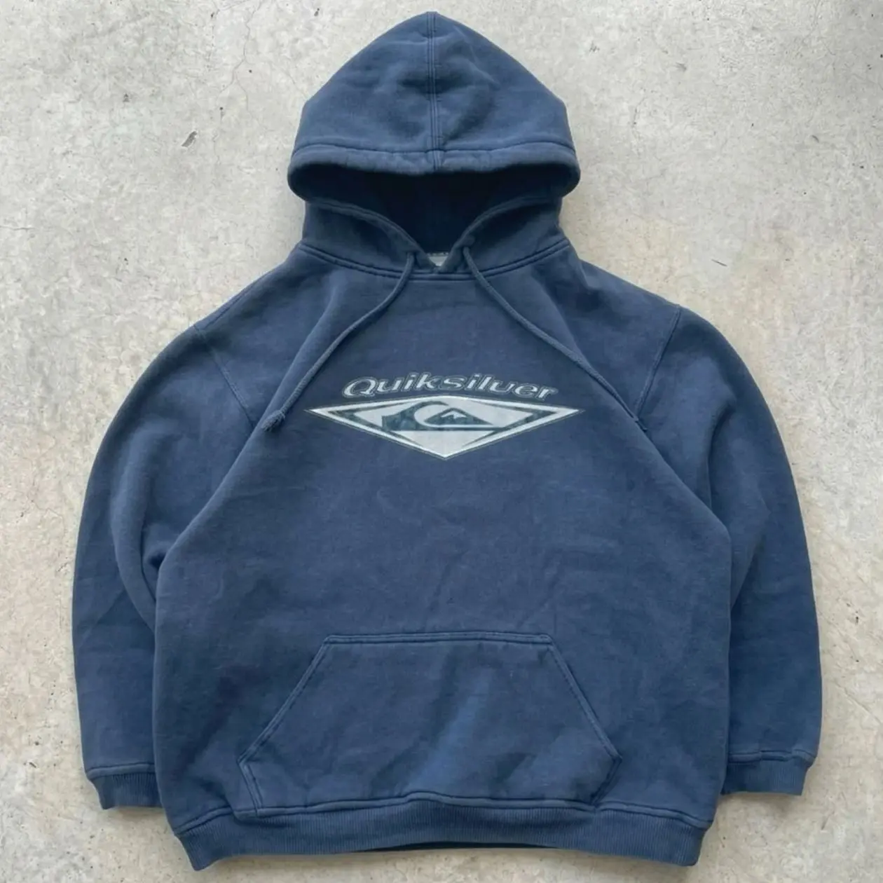 Vintage 90s Quiksilver Logo Faded Surf Tee Hoodie Billabong Navy Surf Hoodie Sweatshirt Retro Beachwear Outfit Casual Unisex Streetwear Best Seller 6