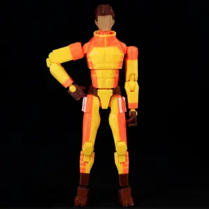 3D Printed Invincible Bomber Rex Toys Action Figures Anime Model Lucky Dummy 13 Superheroes Multi-Jointed Toy Ornaments Gifts