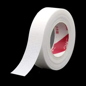 Hot Adhesive Eyelash Extension Tape Breathable Fabric Lash Tape White Non-woven Adhesive Lash Tape for Eyelash Extension