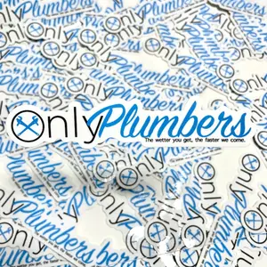 (100% in stock)Only Plumbers Hard Hat Sticker | Decal Tradesman Dad Gift