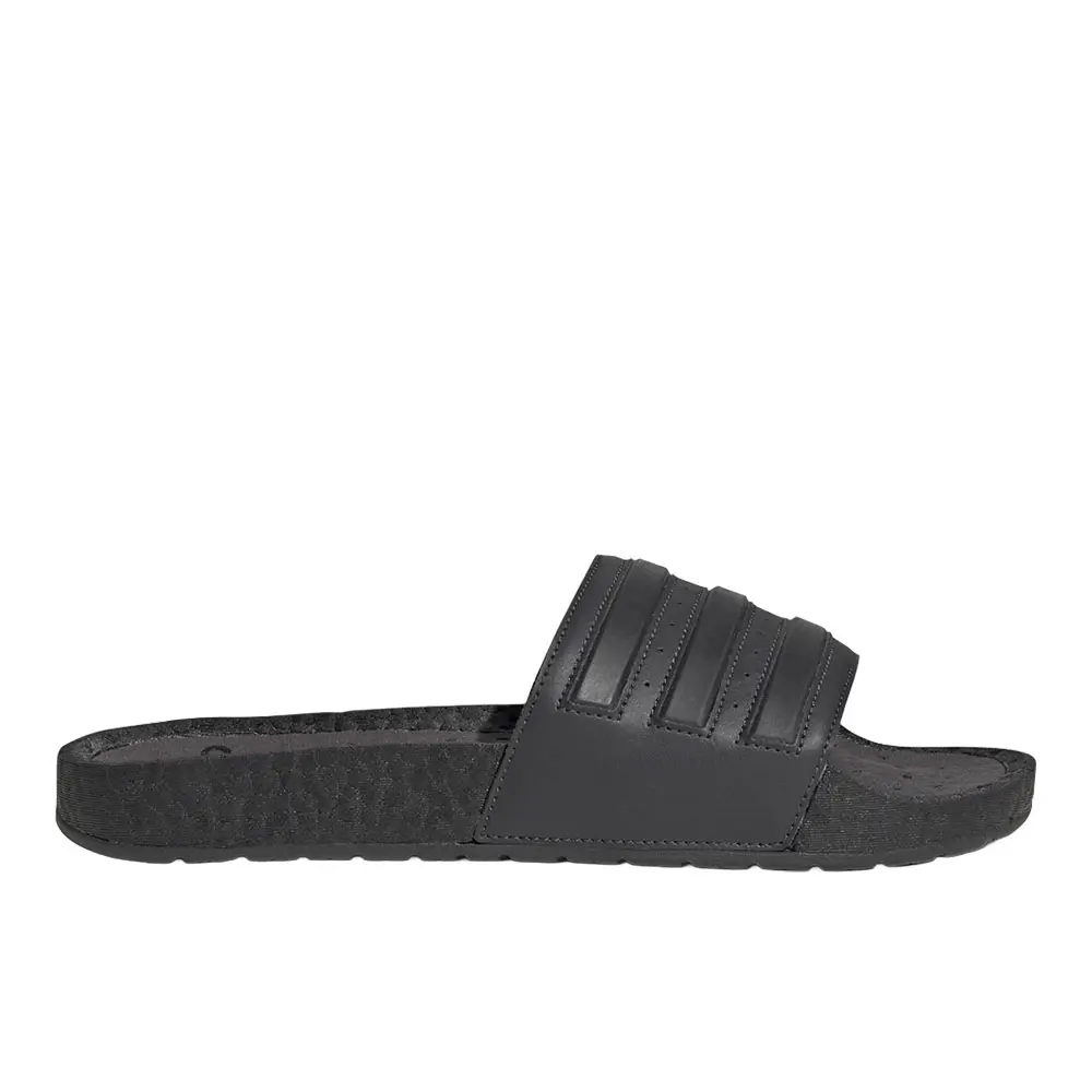 adidas Mens Adilette Boost Slides Casual Sandals Casual - Black