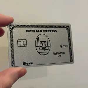Emerald Express Card - Plastic Novelty Video Game Card