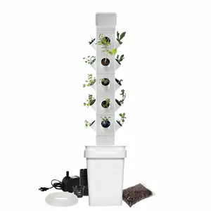 EXOTOWER 20 Plant Hydroponic Kit with Vertical Design - Efficient Space Saving Gardening Solution