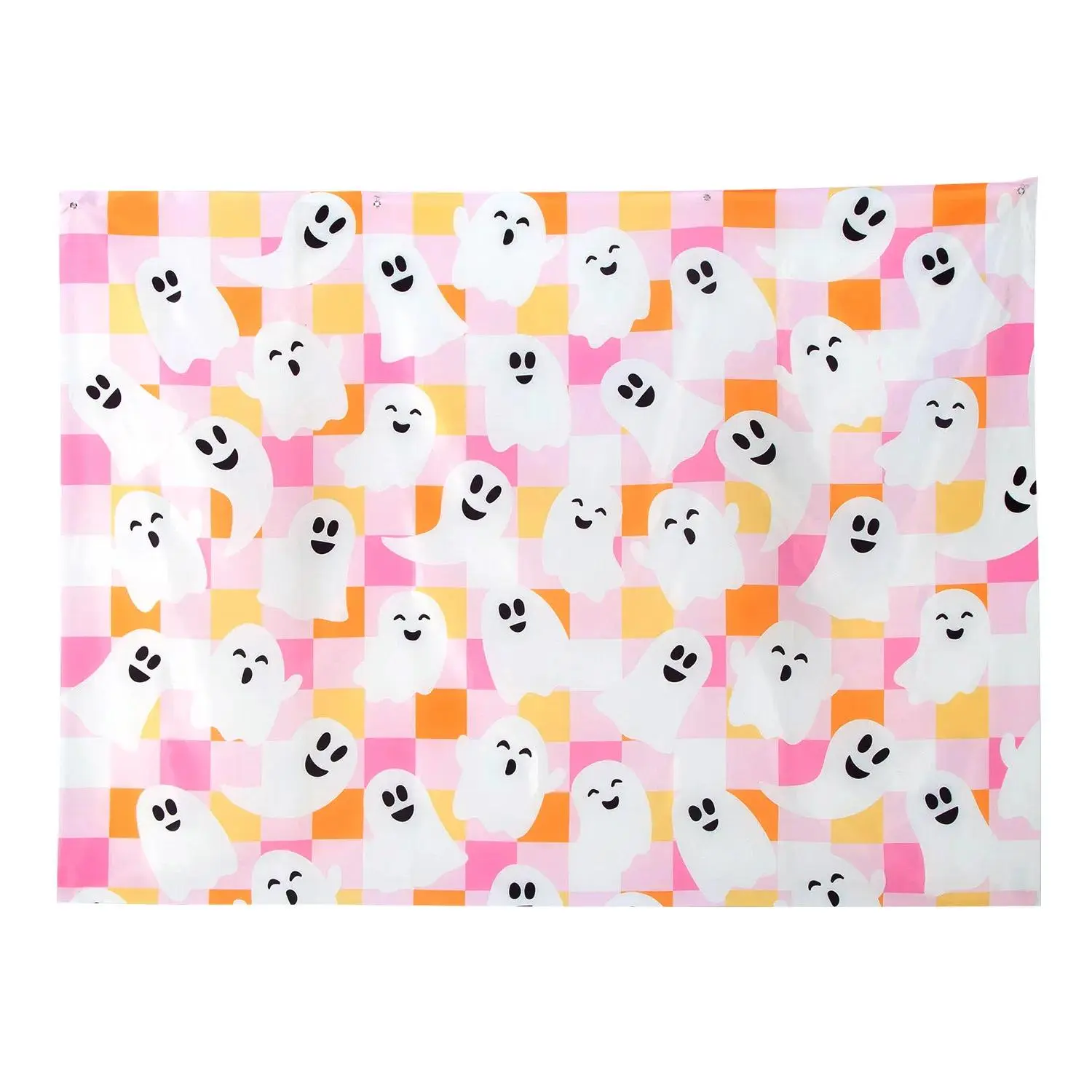 Fun & Fa-Boo-Lous Halloween Party Polyester Backdrop - 8 ft x 6 ft
