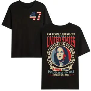 Kamala Harris President Inauguration Day Shirt, US First Female 47th President Shirt, Harris 2024 Shirt, Democrat Shirt Menswear Top