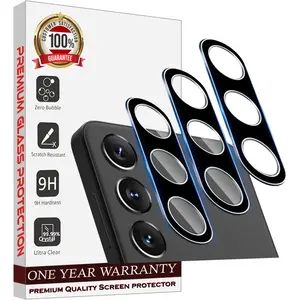 Entronix 3-Pack for Galaxy S24 Plus, Clear Camera Lens Protector, Easy Installation Cover Protection