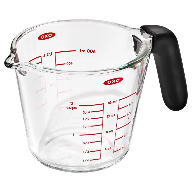 OXO 6079831 Glass Measuring Cup - 2 Cups Size - Clear