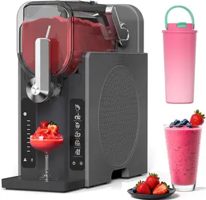 WizAura Slushie Machine Live – Party Gift, 54oz No Ice Needed, 6 Preset All-in-One Frozen Drink Maker w/ Auto-Clean & Temp Display | Perfect for Margaritas, Smoothies, Ice Cream, Milkshakes