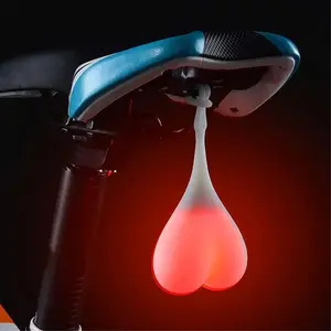 Reflectors LED Bicycle Rear Lights Cycling Balls Tail Light Seat  Egg Lamp Night Essential  Creative   Light for