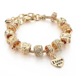IRAMAT Gold Charm Bracelet - Elegant Design with Gold Charms for Versatile Wear
