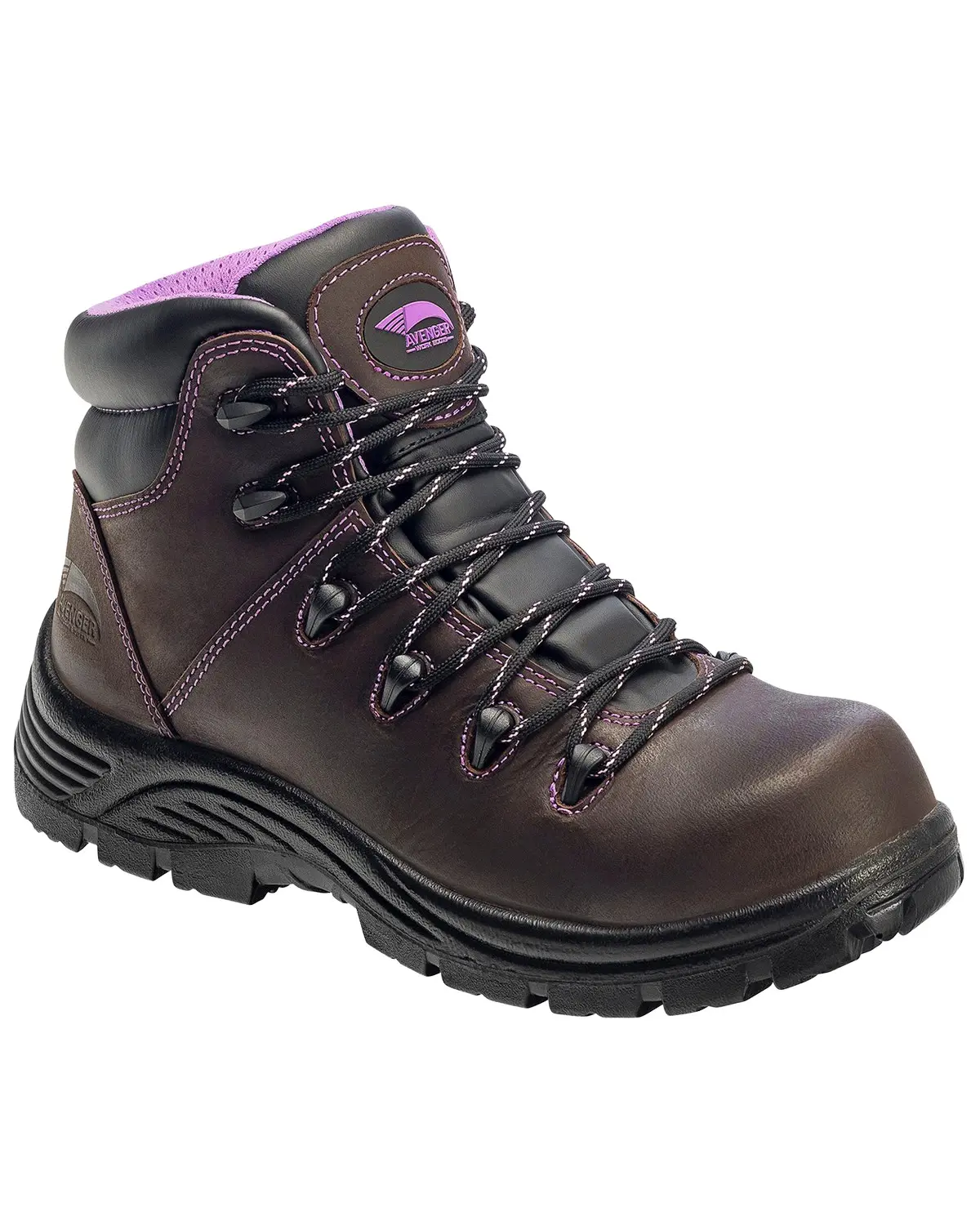 Avenger Women's Women'S Waterproof Hiker Boot Composite Toe - 7123