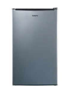 3.3 Cu ft One Door Mini Fridge, Estar, Stainless Steel Look, New 3.3 Cu ft One Door Mini Fridge, Estar, Stainless Steel Look, New