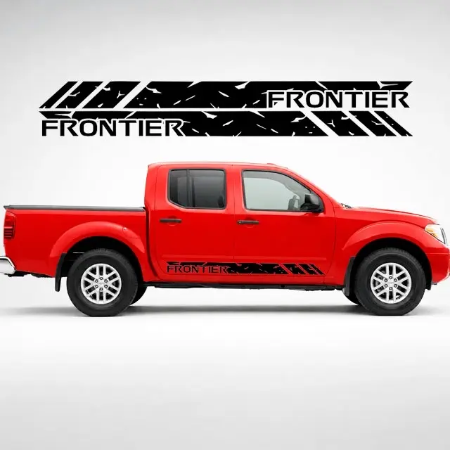 Nissan Frontier Black Safari Edition Rocker Panel Decals