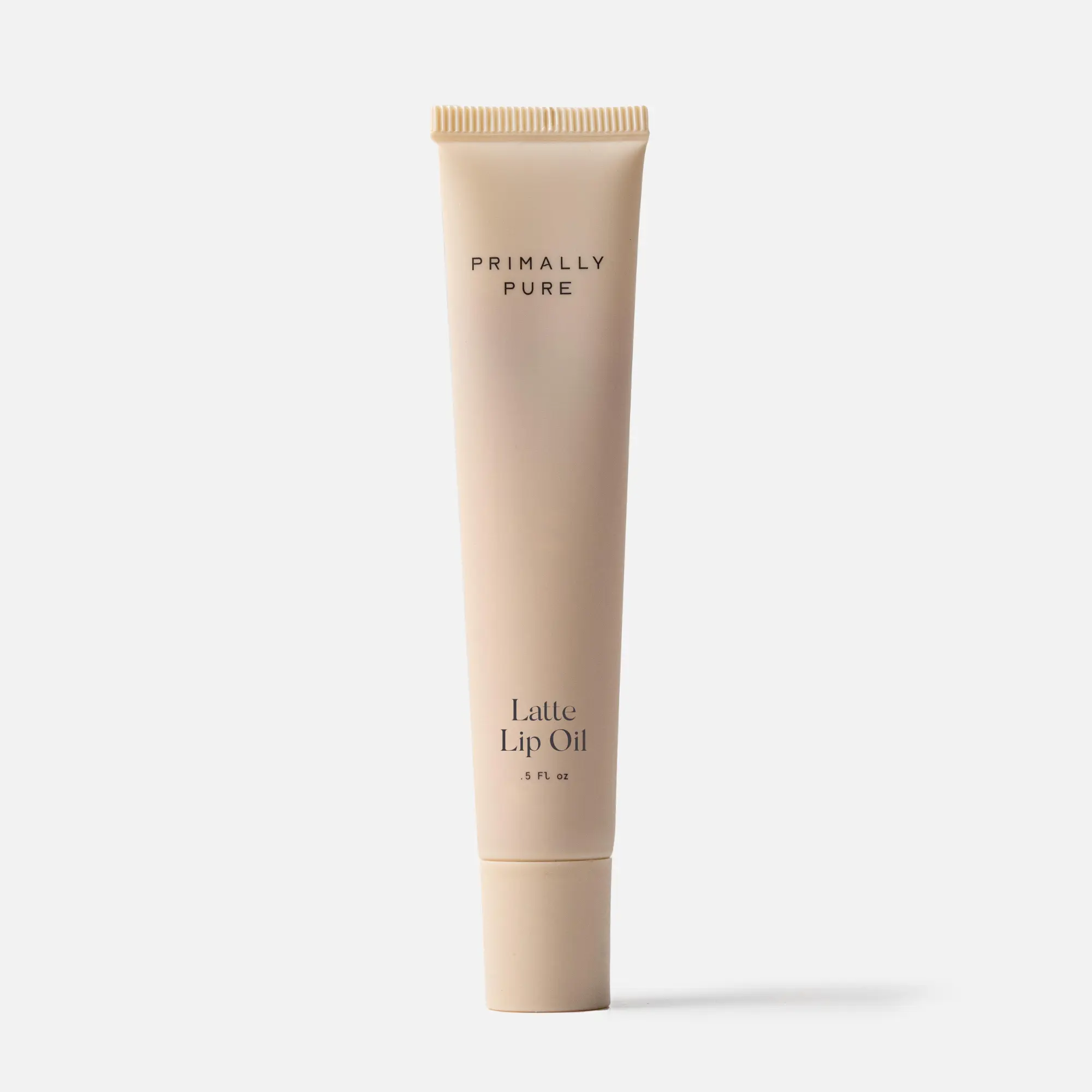 Primally Pure Latte Lip Oil - Intensely Moisturizing Blend with Coffee Duo, Ethically Sourced Lanolin & Grass-Fed Tallow for Intense Hydration