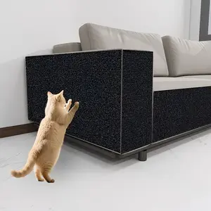 Self-Adhesive for cat Scratch Mat 40cmx200cm - Trim-to-Fit Scratch Pad with Polyester Fiber, Multi-Color Options, Please Read The Description for Surface Compatibility