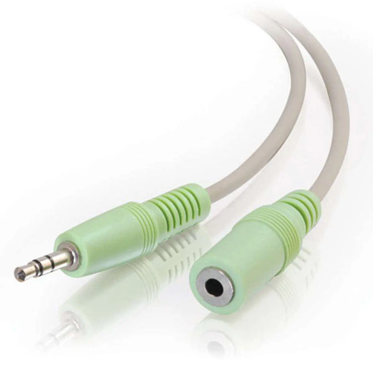 C2G 3.5mm M/F Stereo Audio Extension Cable - 25ft, PC-99 Color-Coded, Audio Accessories for Speaker, Computer, CD Player, Electronic Device