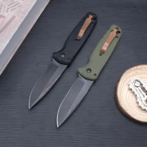 outdoor practical folding knife, G10 with locking handle, high hardness steel, EDC tool for outdoor camping and fishing.