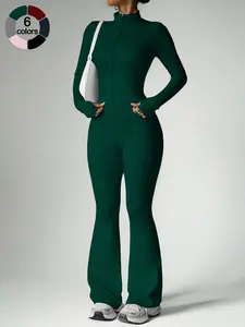 Women's High Elasticity Yoga Set, Skin-Friendly Fabric, Slimming Neckline, High Waist Sculpting, Multi-Color Options, Gym Workout Running, Yoga Tracksuit Set