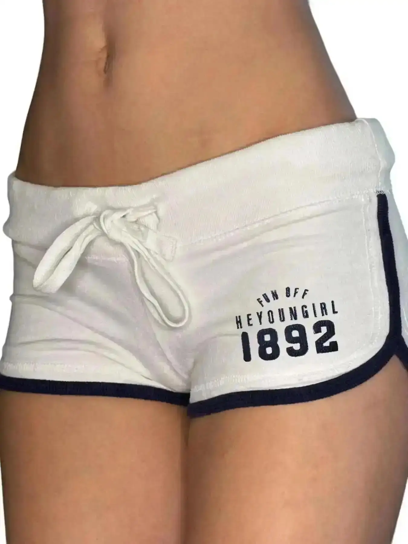 2026 Women's Number & Letter Embroidery Shorts, Casual Comfy Breathable for Daily Wear, Ladies Bottoms Summer, Vacation Vibes, Vacation Ready, Vacation Mode, Summer Vibes, Minimalist Style, Timeless, Viral Style
