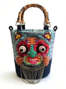 Handmade Miao Embroidery Hanging Ornament - Trending Ethnic Decor Gift