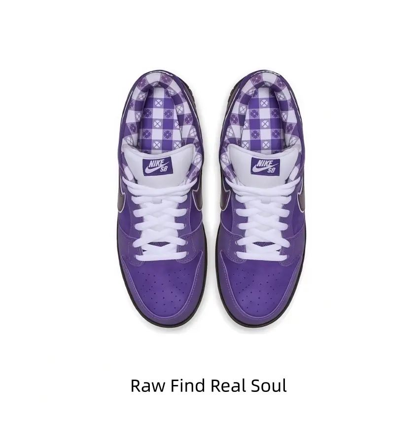 Aesthetic Monotone Dark Purple Suede Skate Sneakers Soft Breathable Upper Cushion Comfort Insole All Season Dark Tone Street Casual Walking Shoes