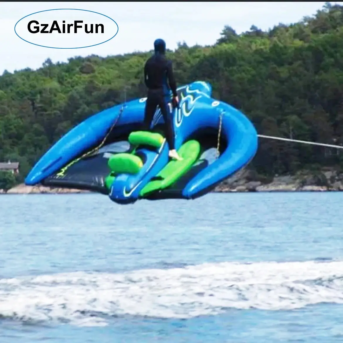 Hot selling inflatable flying manta for water sports