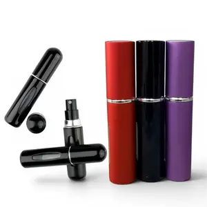 Unisex 5ML Refillable Liquid Storage 1 pc Leakproof Reusable Travel Bottle, Compact Portability for Beauty & Personal Care Fragrance Use, Travel Bottle
