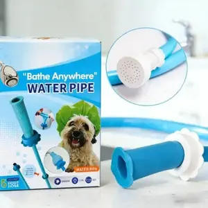 No Installation Bath Tub Faucet Sprayer 5ft Flexible Shower Hose Handheld Shower Head for Baby Bath Pet Grooming Hair Washing