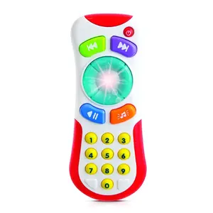 Baby Remote Control Toy for 3 Months & Up - Light Up Toy Remote with Fun Sounds & Music - Perfect Baby Gift