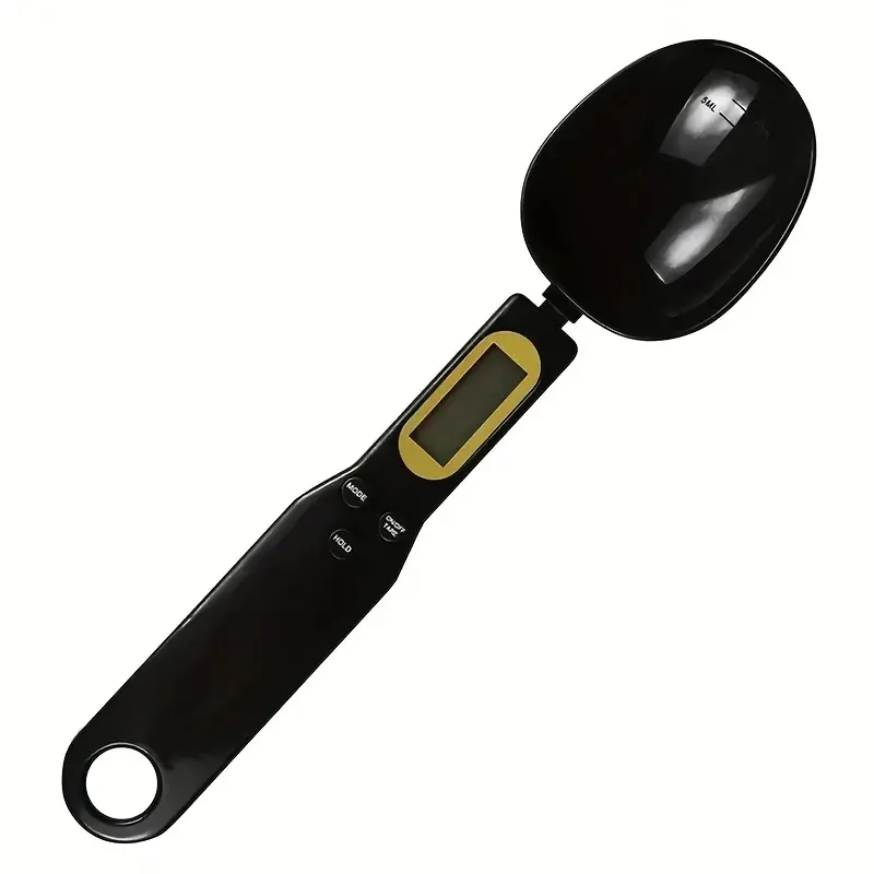 LCD Digital Measurement Adjustable Weighing Spoon Kitchen Scale Electronic Measuring Spoon Coffee Powder Scale Baking Scale Utensils