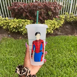 Spider-Man Tom Holland Starbucks Cup
