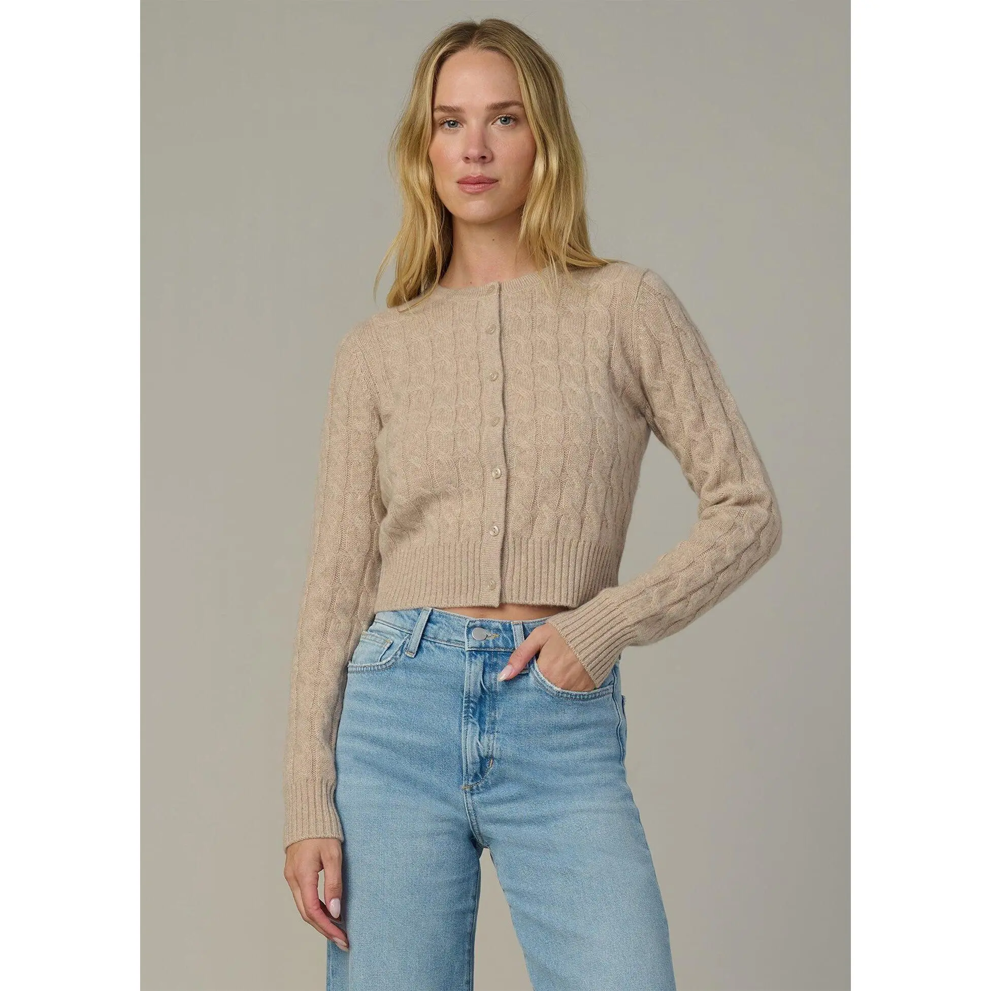 THE CABLE DANI CASHMERE CARDIGAN