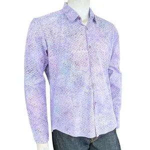 Dia Batik Button Down - Lightweight Cotton | Tailored Fit | Couture
