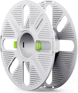 MarsWork Quick-Swap Reusable Spool for Refill Filament, Two-Finger Press Design, Easy to Use for 3D Printing Refill Filament