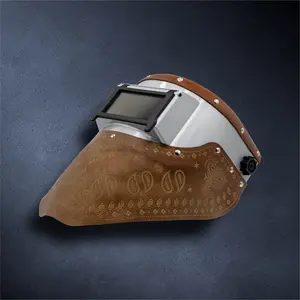 Outlaw Leather Slimline Bandana Hood – Brown Paisley Edition