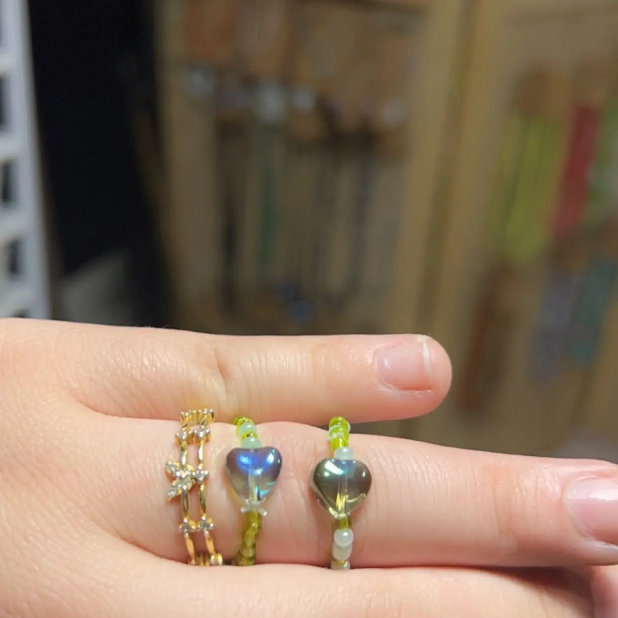 Beaded rings